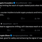 X Smart Cashtags Spark Debate on Crypto Utility