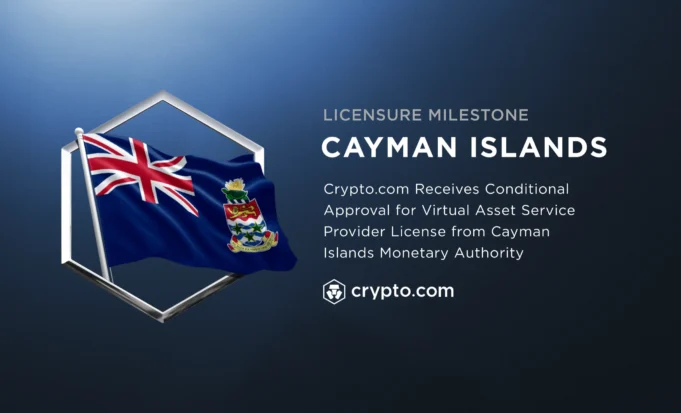 Crypto.com Secures Cayman Islands VASP License Approval