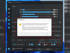 MSI Afterburner Now Warns of Melting RTX 40 GPU Cables MSI Afterburner Now Warns of Melting RTX 40 GPU Cables