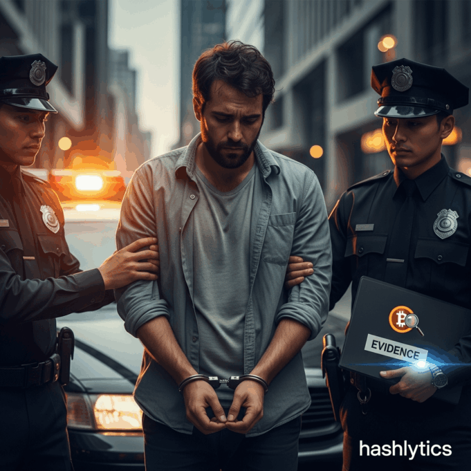 Crypto Operator Arrested for Stealing 22 Police BTC Crypto Operator Arrested for Stealing 22 Police BTC