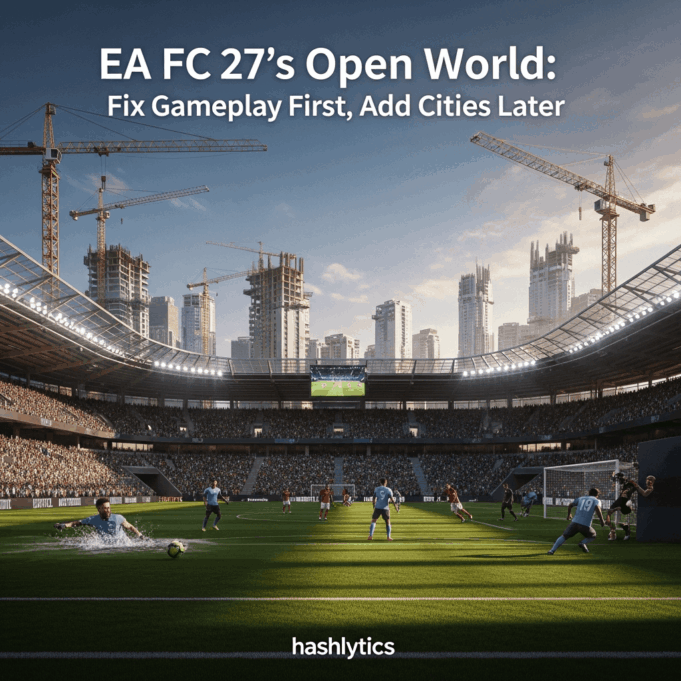 EA FC 27's Open World: Fix Gameplay First, Add Cities Later