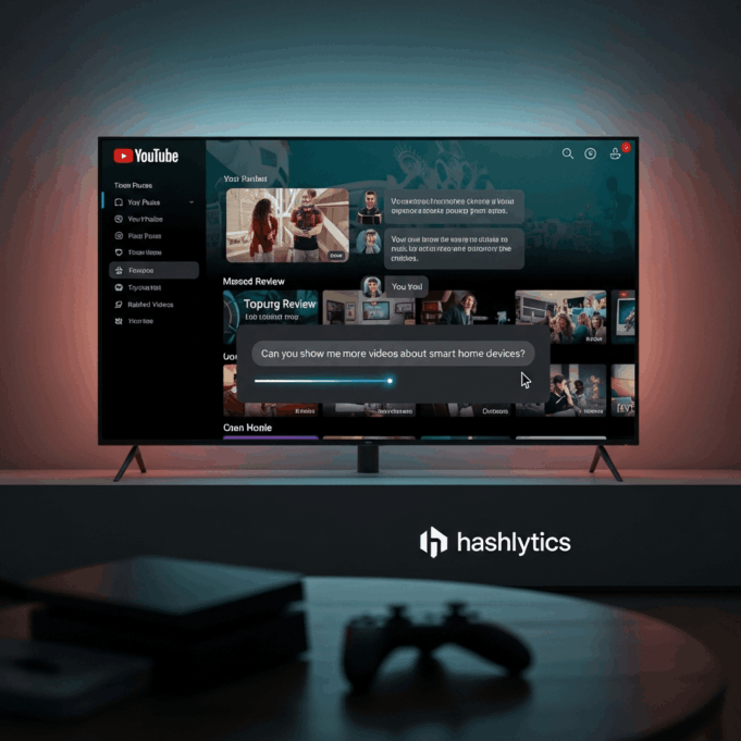 YouTube Tests Conversational AI on Smart TVs and Consoles