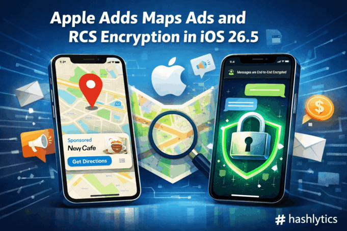 Apple Adds Maps Ads and RCS Encryption in iOS 26.5 Apple Adds Maps Ads and RCS Encryption in iOS 26.5