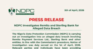 NDPC Finally Responds: Investigation Into Remita, Sterling Bank Breach Announced Days After 3TB Data Published NDPC Finally Responds: Investigation Into Remita, Sterling Bank Breach Announced Days After 3TB Data Published