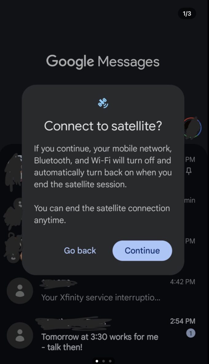 Satellite Connectivity on Samsung
