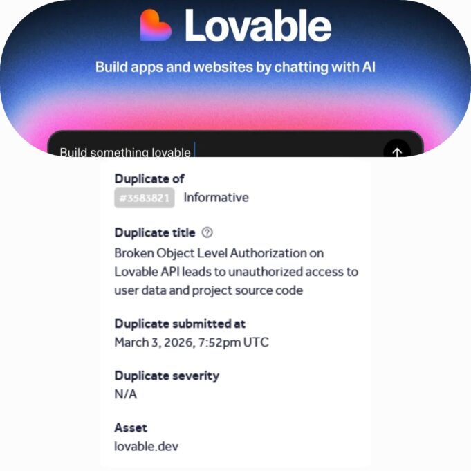 Lovable Data Breach Exposes Database Credentials