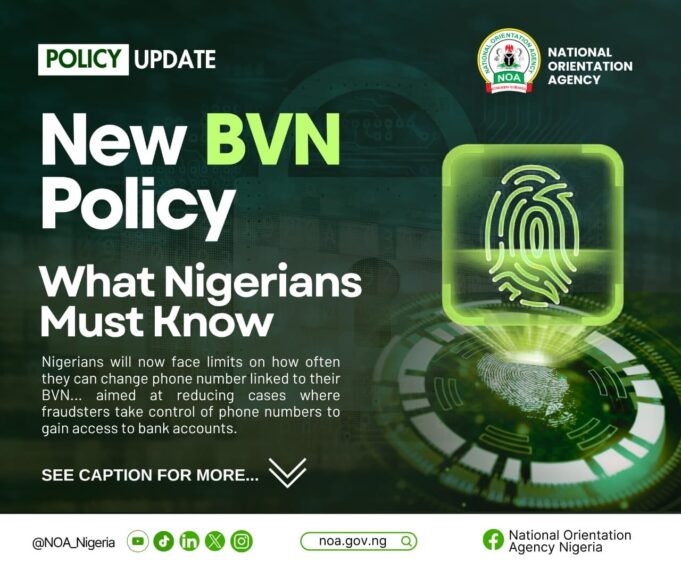Nigeria's New BVN Policy Locks Phone Numbers Forever