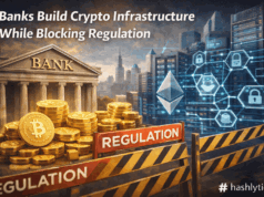 Banks Build Crypto Infrastructure While Blocking Regulation Banks Build Crypto Infrastructure While Blocking Regulation