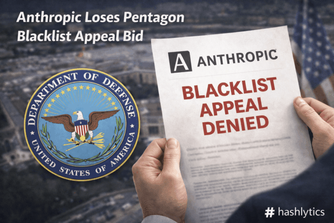 Anthropic Loses Pentagon Blacklist Appeal Bid