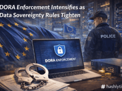 DORA Enforcement Intensifies as Data Sovereignty Rules Tighten DORA Enforcement Intensifies as Data Sovereignty Rules Tighten