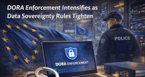 DORA Enforcement Intensifies as Data Sovereignty Rules Tighten DORA Enforcement Intensifies as Data Sovereignty Rules Tighten