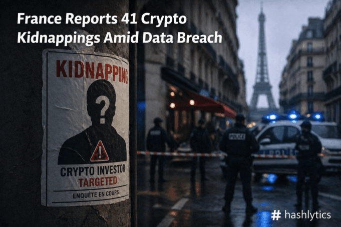 France Reports 41 Crypto Kidnappings Amid Data Breach