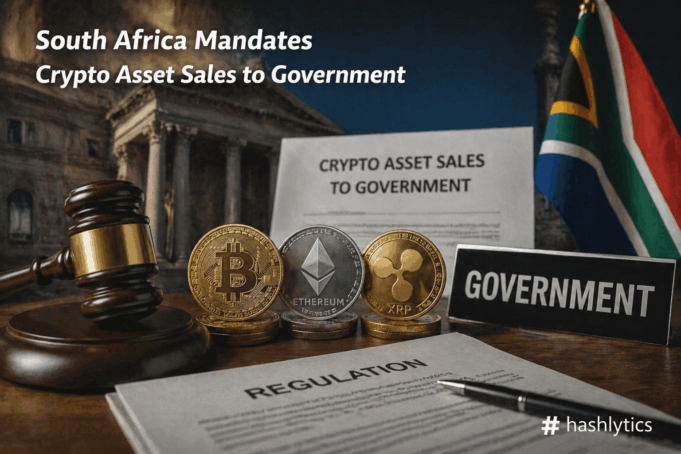 South Africa Mandates Crypto Asset Sales to Government