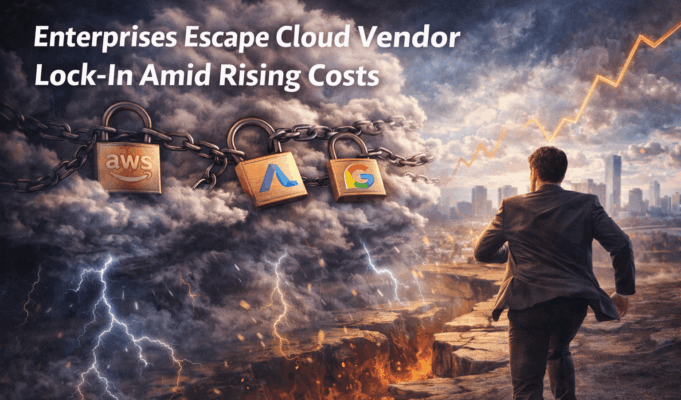 Enterprises Escape Cloud Vendor Lock-In Amid Rising Costs Enterprises Escape Cloud Vendor Lock-In Amid Rising Costs