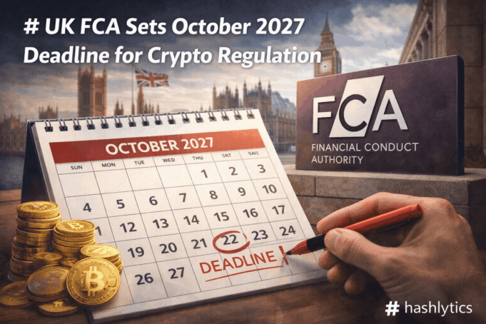 UK FCA Sets October 2027 Deadline for Crypto Regulation UK FCA Sets October 2027 Deadline for Crypto Regulation