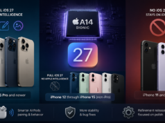 iOS 27 Drops Support for 4 Older iPhone Models iOS 27 Drops Support for 4 Older iPhone Models