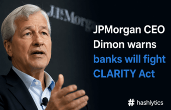 JPMorgan CEO Dimon warns banks will fight CLARITY Act JPMorgan CEO Dimon warns banks will fight CLARITY Act