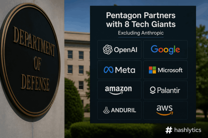 Pentagon Partners With 8 Tech Giants Excluding Anthropic