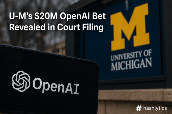 U-M’s $20M OpenAI Bet Revealed in Court Filing