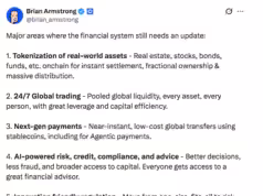 Coinbase CEO Unveils 8 Finance Upgrades for Global Shift Coinbase CEO Unveils 8 Finance Upgrades for Global Shift