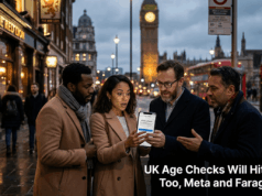 UK Age Checks Will Hit Adults Too, Meta and Farage Warn UK Age Checks Will Hit Adults Too, Meta and Farage Warn