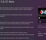 SteamOS Beta Update Improves dGPU VRAM Management