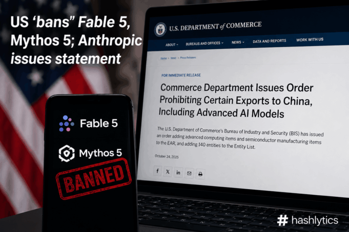 US 'bans' Fable 5, Mythos 5; Anthropic issues statement US 'bans' Fable 5, Mythos 5; Anthropic issues statement