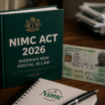 NIMC Act 2026: Nigeria’s New Digital ID Law Explained