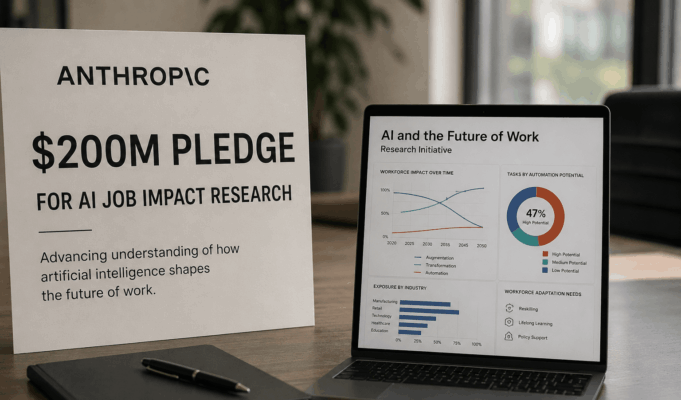 Anthropic pledges $200M for AI job impact research Anthropic pledges $200M for AI job impact research