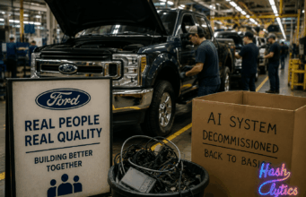 Ford Fires AI, Rehires Humans After Billion-Dollar Quality Fail Ford Fires AI, Rehires Humans After Billion-Dollar Quality Fail