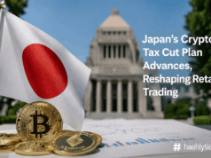 Japan’s Crypto Tax Cut Plan Advances, Reshaping Retail Trading Japan's Crypto Tax Cut Plan Advances, Reshaping Retail Trading