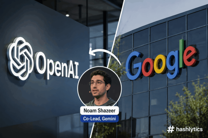 OpenAI Poaches Gemini Co-Lead Noam Shazeer from Google