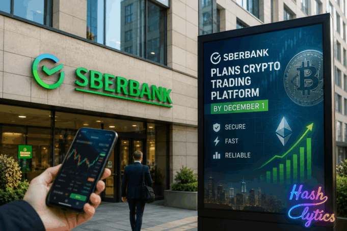 Sberbank Plans Crypto Trading Platform by December 1