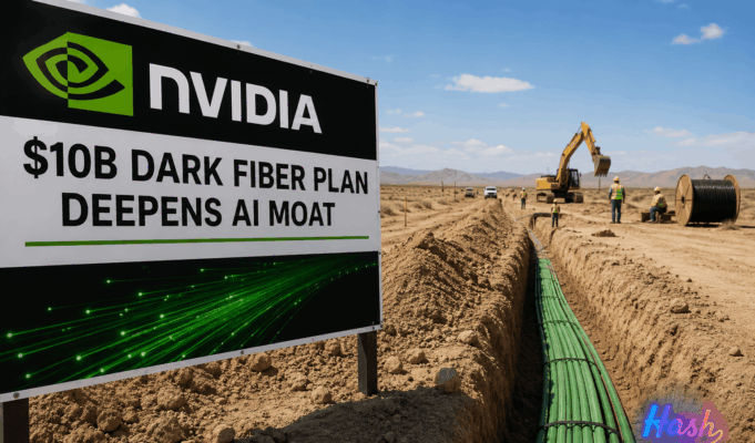 Nvidia’s $10B Dark Fiber Plan Deepens AI Moat Nvidia’s $10B Dark Fiber Plan Deepens AI Moat