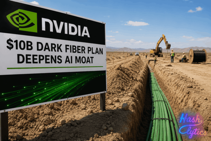 Nvidia’s $10B Dark Fiber Plan Deepens AI Moat Nvidia’s $10B Dark Fiber Plan Deepens AI Moat