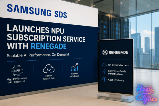 Samsung SDS Launches NPU Subscription Service with Renegade Samsung SDS Launches NPU Subscription Service with Renegade