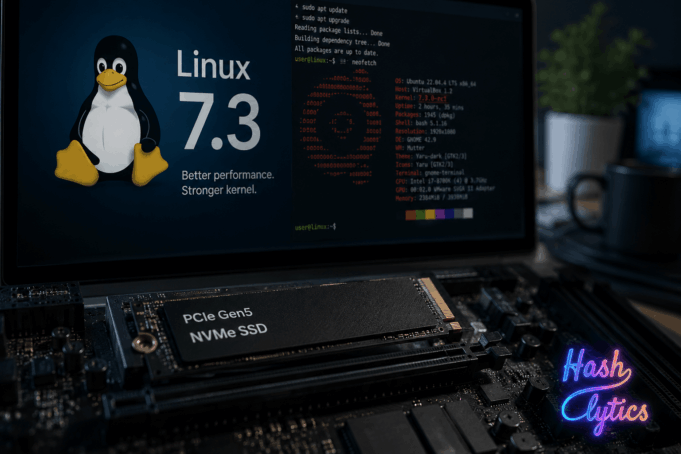 Linux 7.3 fixes PCIe Gen5 NVMe SSD I/O bottleneck