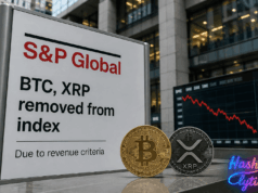 S&P Global drops BTC, XRP from index over revenue criteria S&P Global drops BTC, XRP from index over revenue criteria