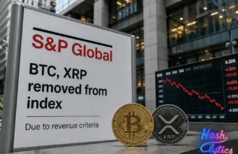 S&P Global drops BTC, XRP from index over revenue criteria S&P Global drops BTC, XRP from index over revenue criteria