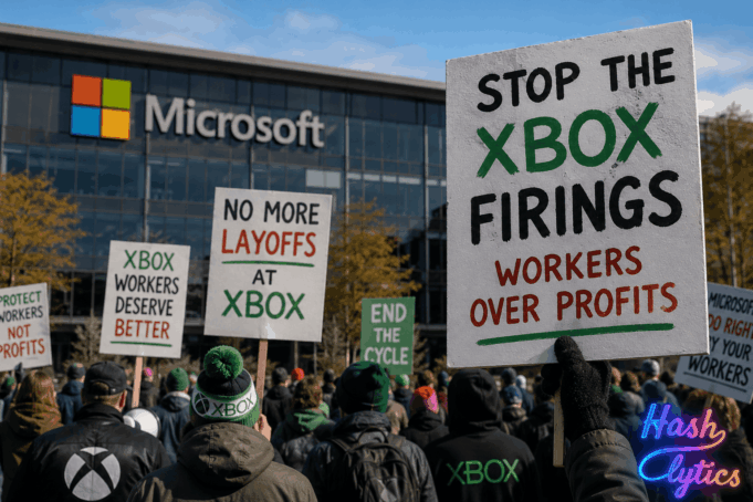 Unions File Complaints Against Microsoft Over Xbox Firings