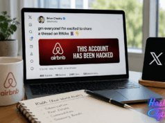 Airbnb CEO’s Hacked X Account Posted RWA Thread Airbnb CEO's Hacked X Account Posted RWA Thread