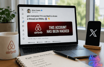 Airbnb CEO’s Hacked X Account Posted RWA Thread Airbnb CEO's Hacked X Account Posted RWA Thread