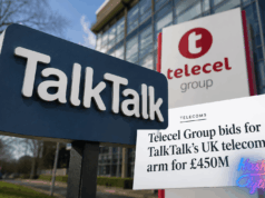 Telecel Group bids for TalkTalk’s UK telecom arm for £450M Telecel Group bids for TalkTalk's UK telecom arm for £450M
