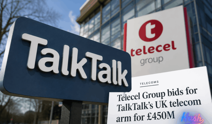 Telecel Group bids for TalkTalk’s UK telecom arm for £450M Telecel Group bids for TalkTalk's UK telecom arm for £450M