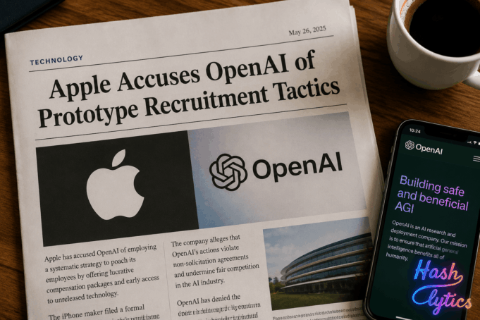 Apple Accuses OpenAI of Prototype Recruitment Tactics Apple Accuses OpenAI of Prototype Recruitment Tactics