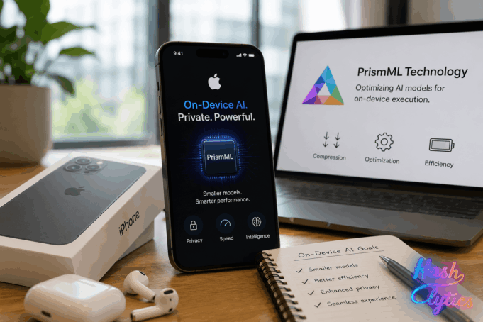 Apple Eyes PrismML Tech to Shrink AI for On-Device iPhone Use Apple Eyes PrismML Tech to Shrink AI for On-Device iPhone Use