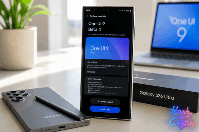 Samsung Rolls Out One UI 9 Beta 4 for Galaxy S26 Ultra Samsung Rolls Out One UI 9 Beta 4 for Galaxy S26 Ultra