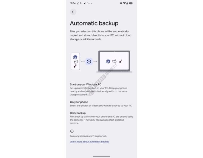 Featured image for: Android PC backup feature excludes Samsung phones Android PC backup feature excludes Samsung phones
