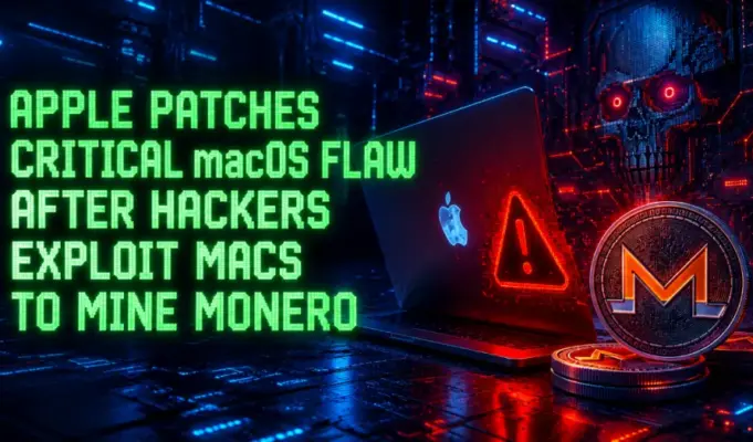 Apple Patches macOS Flaw Exploited for Monero Mining Apple Patches macOS Flaw Exploited for Monero Mining