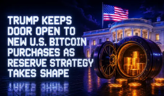 Trump Admin Eyes Bitcoin Purchases for US Reserves Trump Admin Eyes Bitcoin Purchases for US Reserves